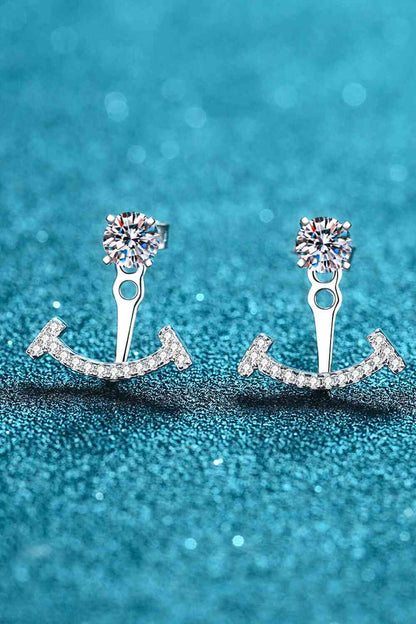 Two Ways To Wear Moissanite Earrings