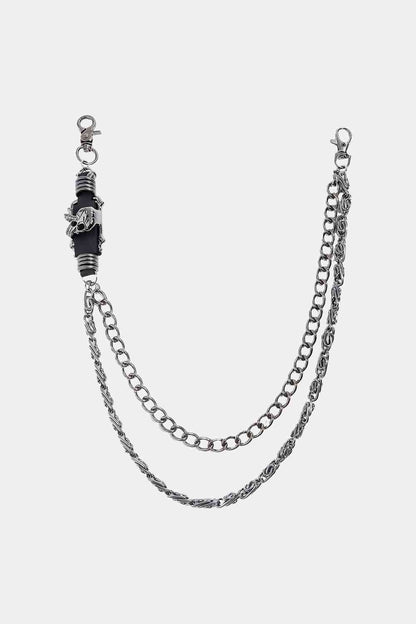 Double Layer Alloy Chain Belt