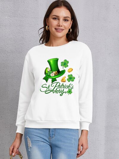 ST. PATRICK'S DAY Round Neck Sweatshirt