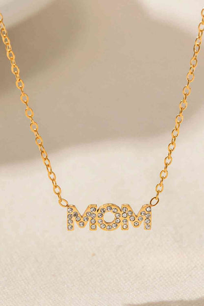 MOM Stainless Steel Necklace