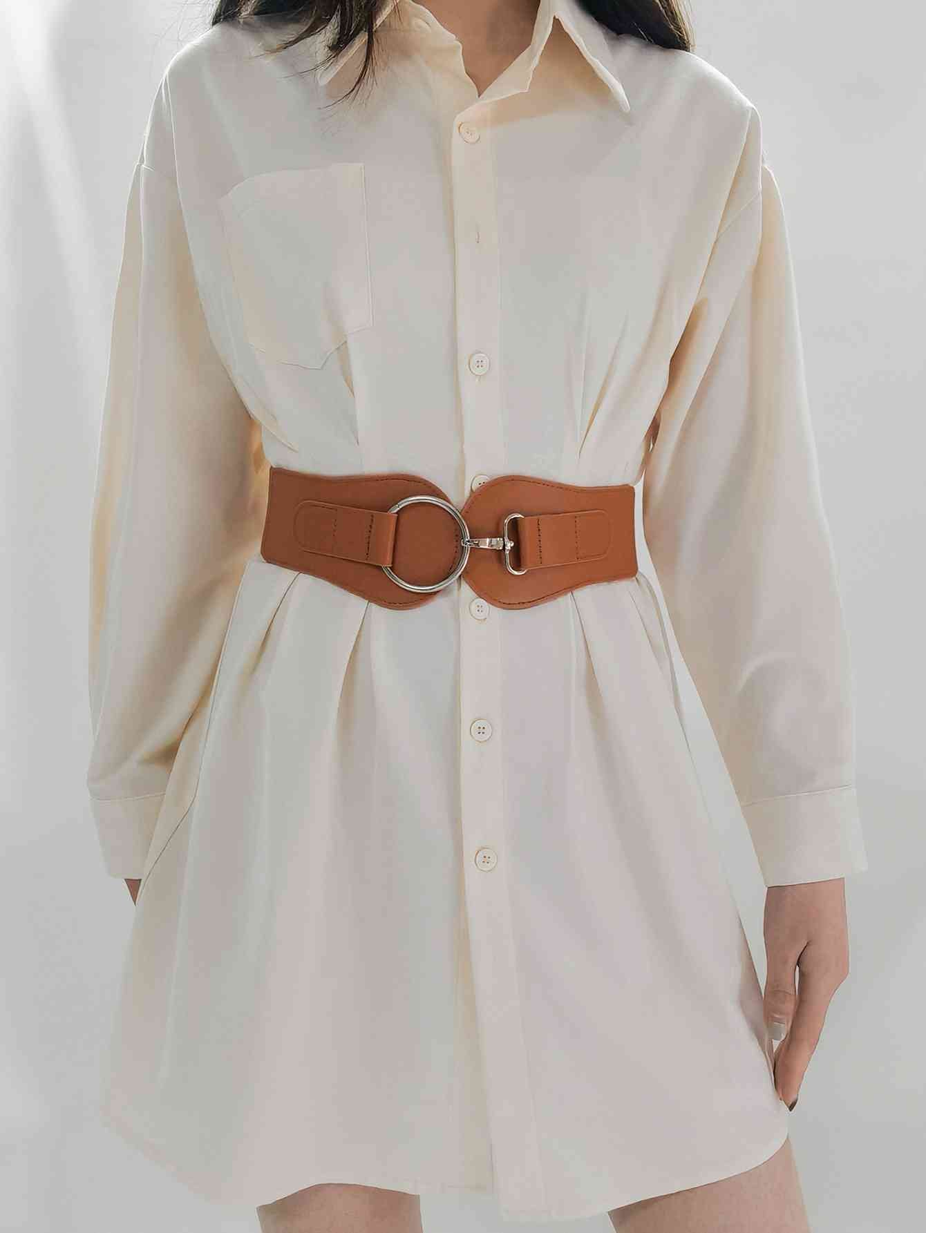 PU Elastic Wide Belt