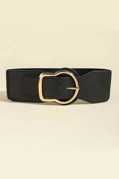 Zinc Alloy PU Leather Belt