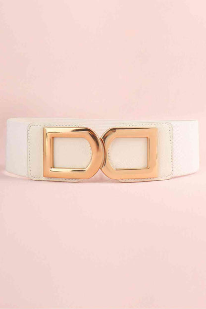 Double D Buckle PU Belt