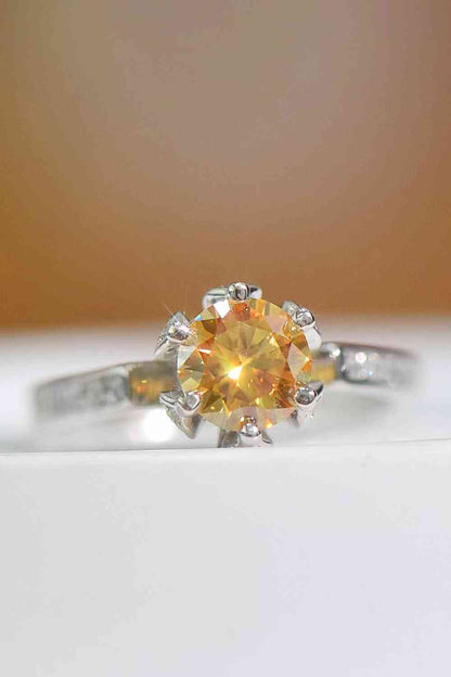 You're My Lover 2 Carat Moissanite Ring